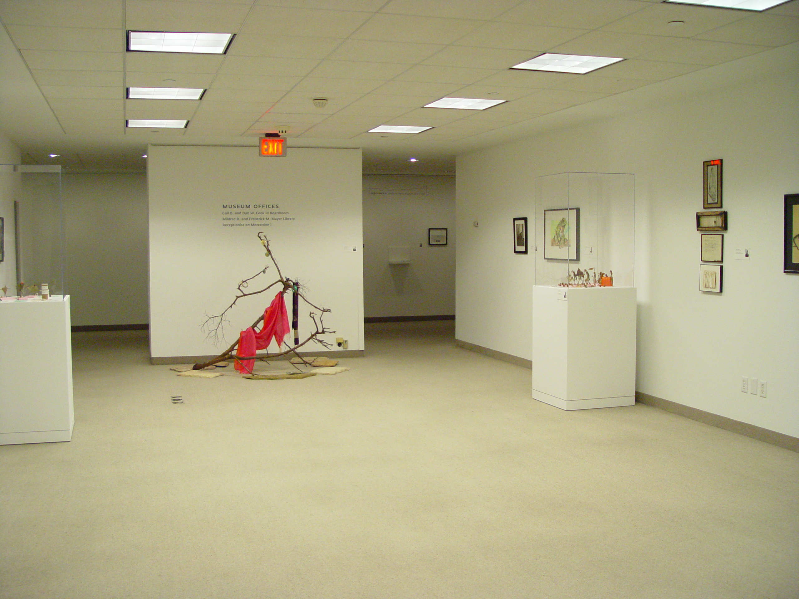 Staff Show elevator lobby