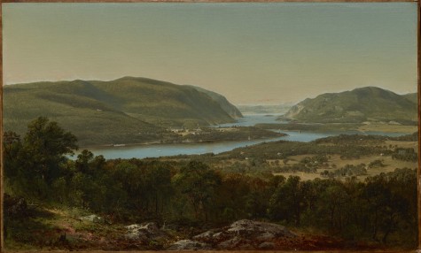 David Johnson, "View from Garrison, West Point, New York," 1870, oil on canvas, Dallas Museum of Art, The Patsy Lacy Griffith Collection, gift of Patsy Lacy Griffith by exchange, and General Acquisitions Fund, 2012.6