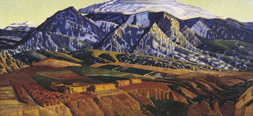 Ernest Blumenschein, Mountains Near Taos, 1926-1934, oil on canvas, Dallas Museum of Art, gift of Helen Blumenschein