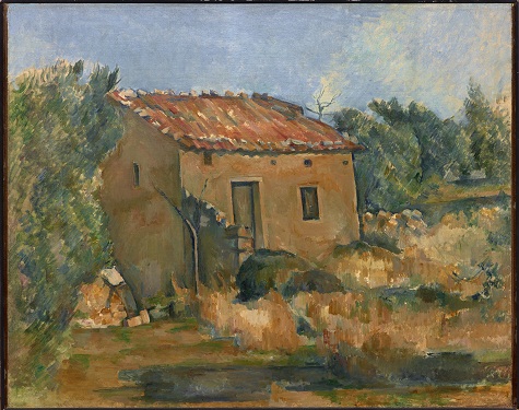 Paul Cezanne, Abandoned House near Aix-en-Provence, 1885-1887, oil on canvas, Dallas Museum of Art, The Wendy and Emery Reves Collection