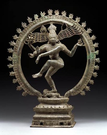Shiva Nataraja, Chola dynasty, 11th century, bronze, Dallas Museum of Art, gift of Mrs. Eugene McDermott, the Hamon Charitable Foundation, and an anonymous donor in honor of David T. Owsley, with additional funding from The Cecil and Ida Green Foundation and the Cecil and Ida Green Acquisition Fund