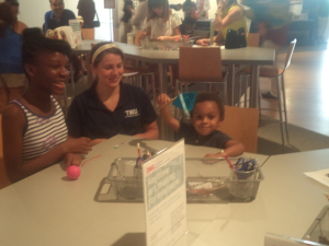 Hands-on art making in the Center for Creative Connections