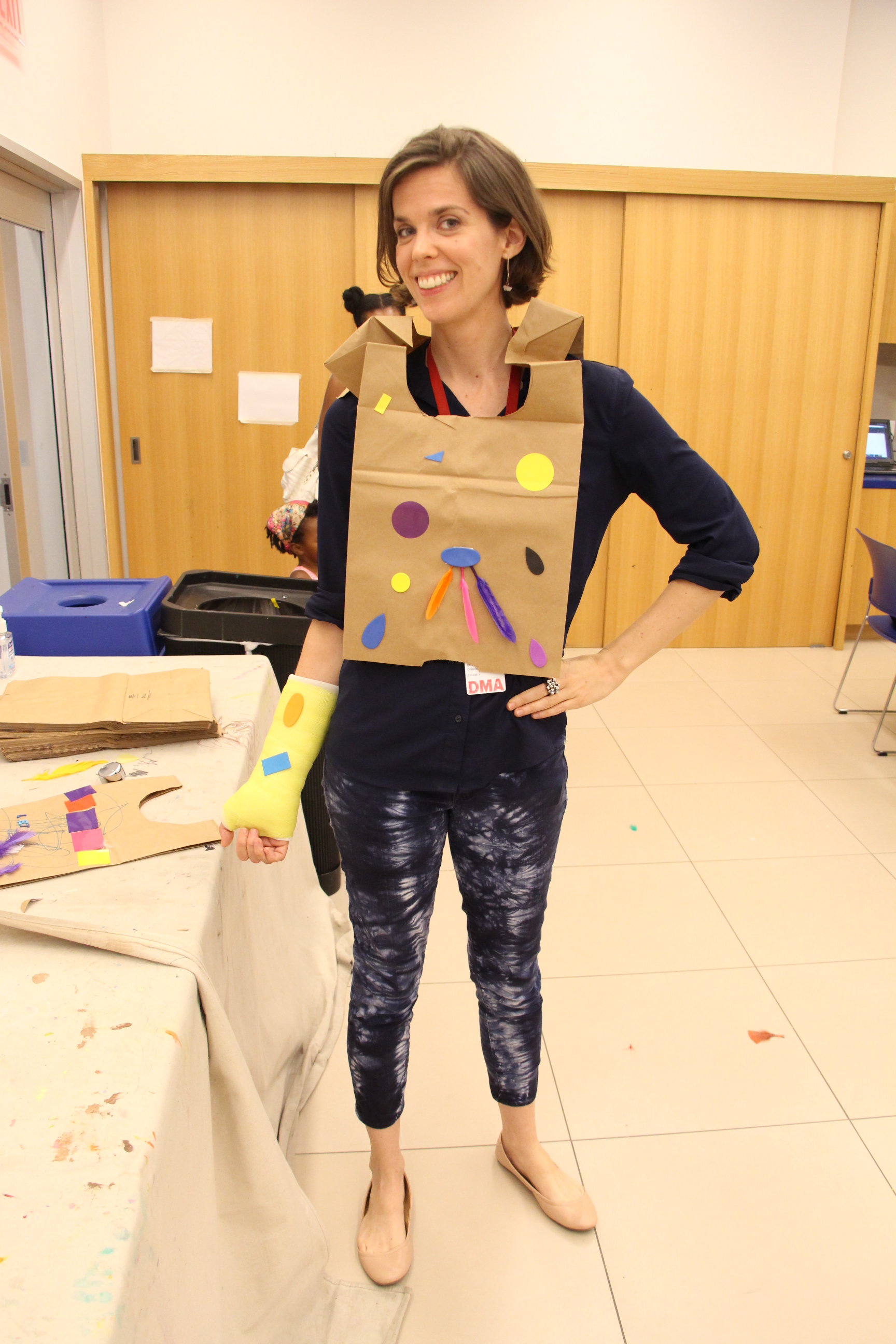 Cast as flashy accessory, great place for stickers