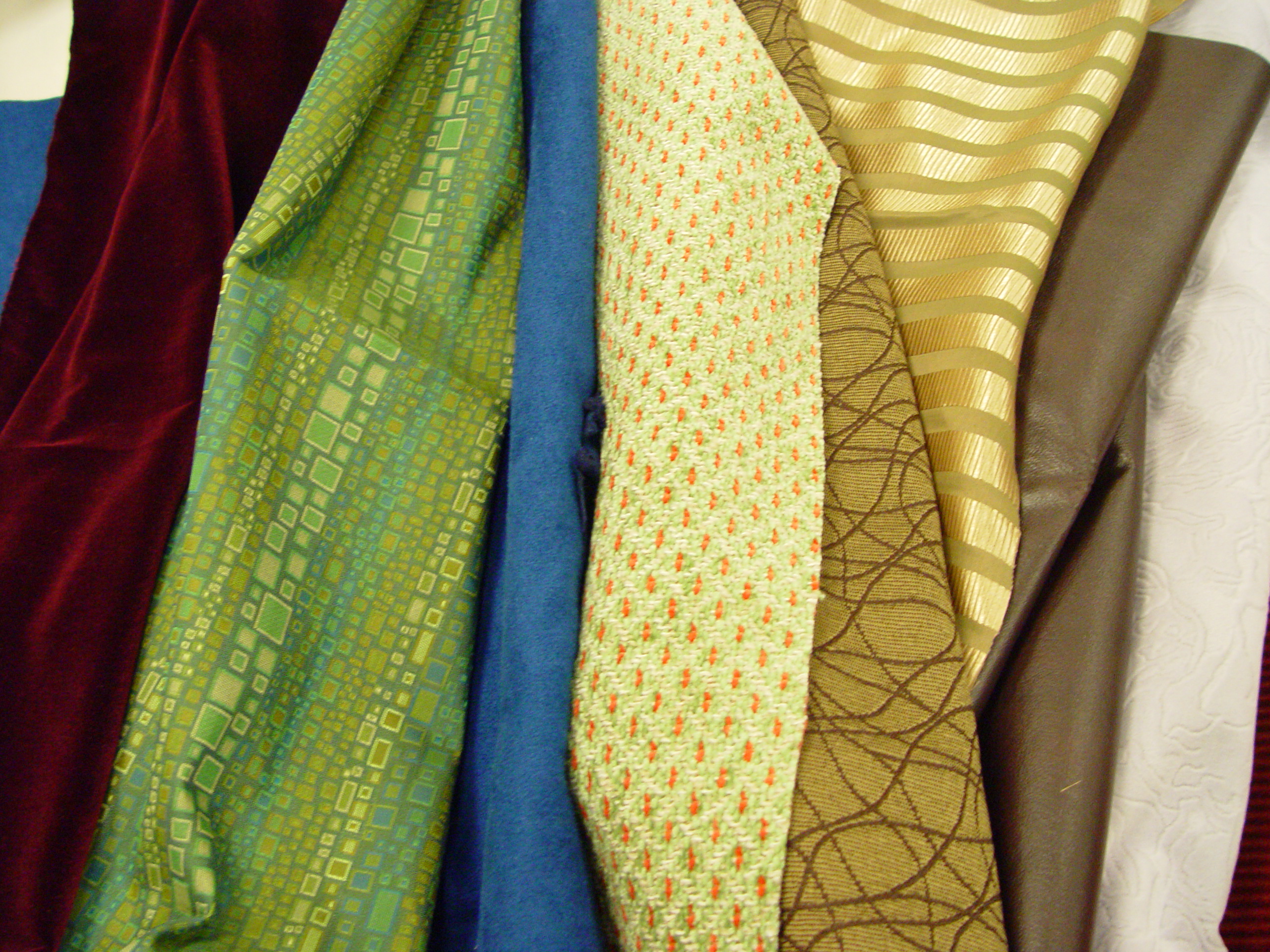 The students were really excited about their fabric choices.