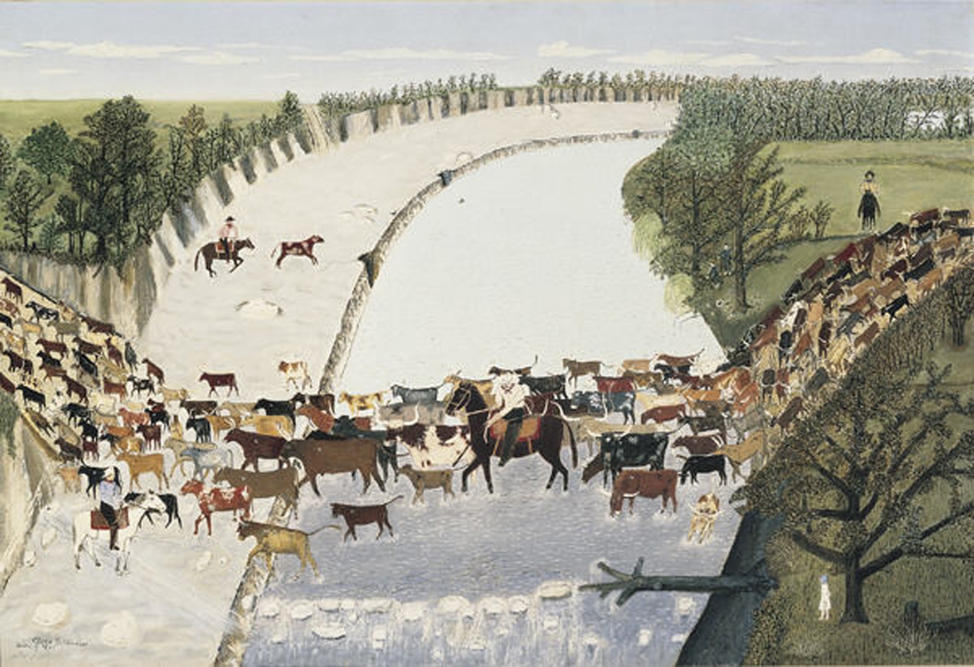 "Get Along Little Dogies," from Art of the Lone Star State