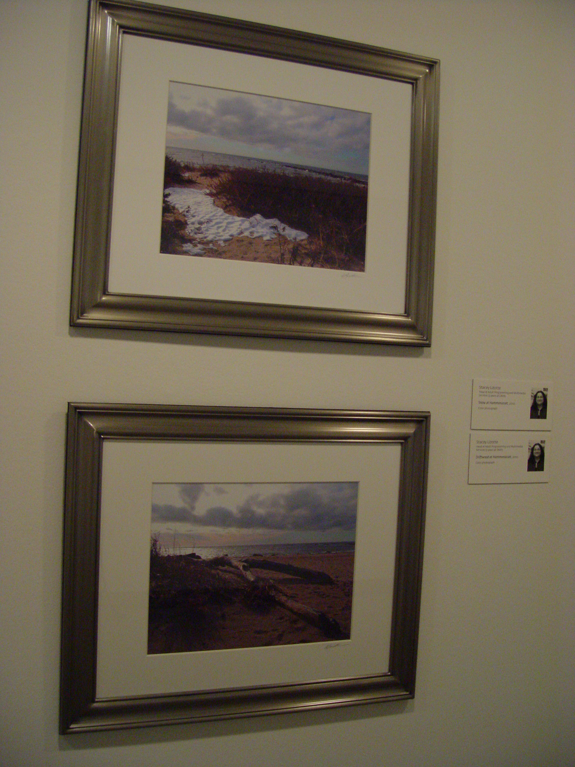 Two photographs by Stacey Lizotte