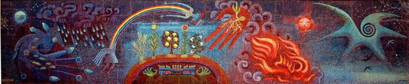 Miguel Covarrubias, Genesis, the Gift of Life, 1954, City of Dallas, Gift of Peter and Waldo Stewart and Stewart Company, 1992