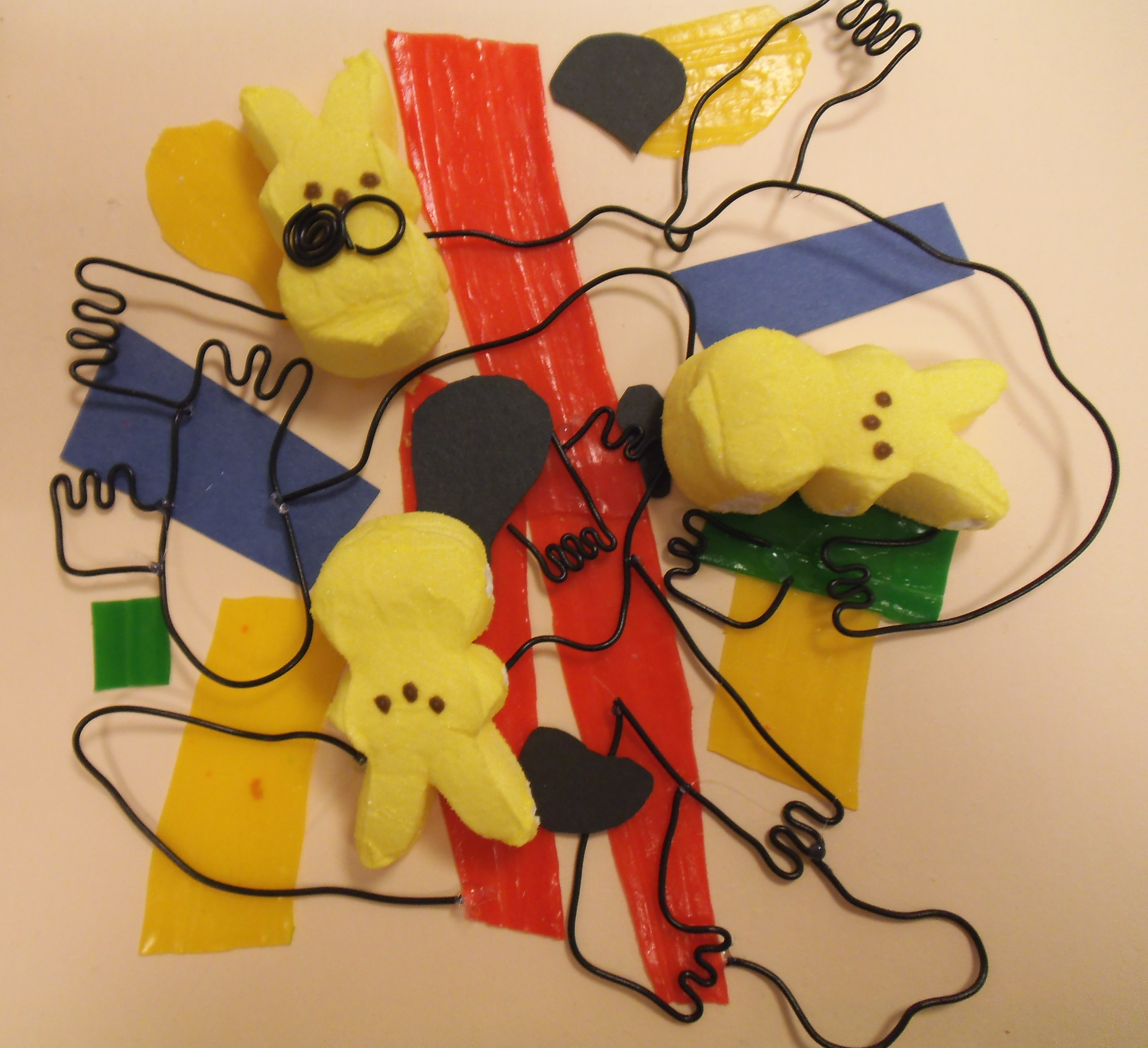 Inspired by Fernand Leger's The Divers