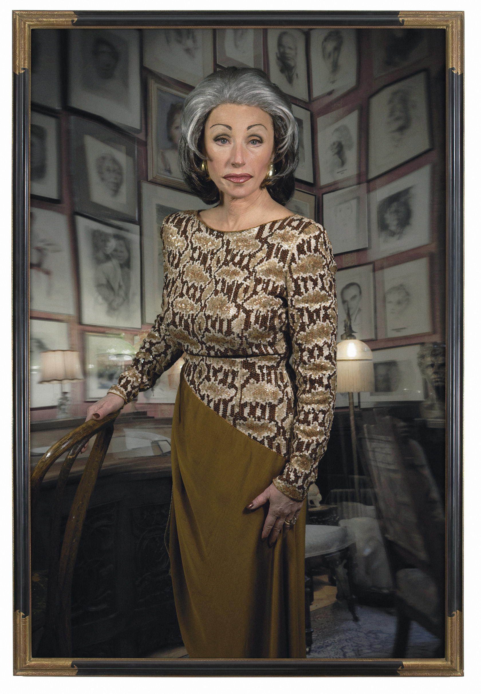 Cindy Sherman. Untitled #474. 2008. Chromogenic color print, 7' 6 3/4" x 60" (230.5 x 152.4 cm). The Museum of Modern Art, New York. Courtesy the artist and Metro Pictures, New York © 2012 Cindy Sherman