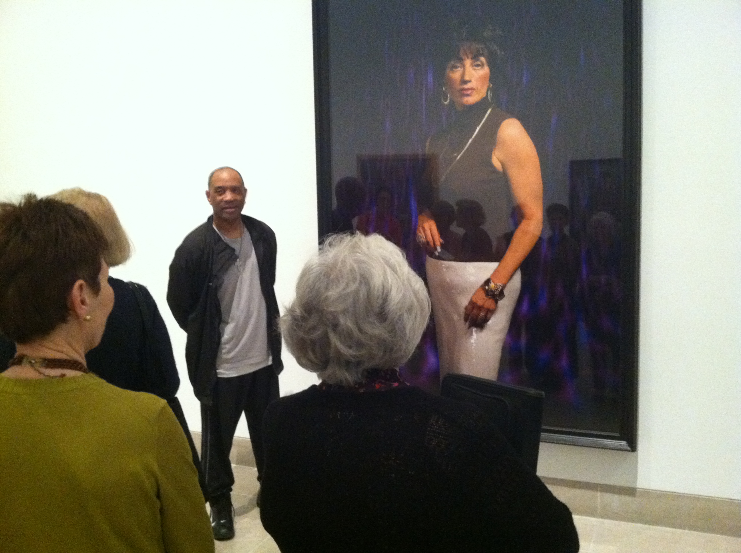 Inventing a persona for one of Cindy Sherman's Society Portraits