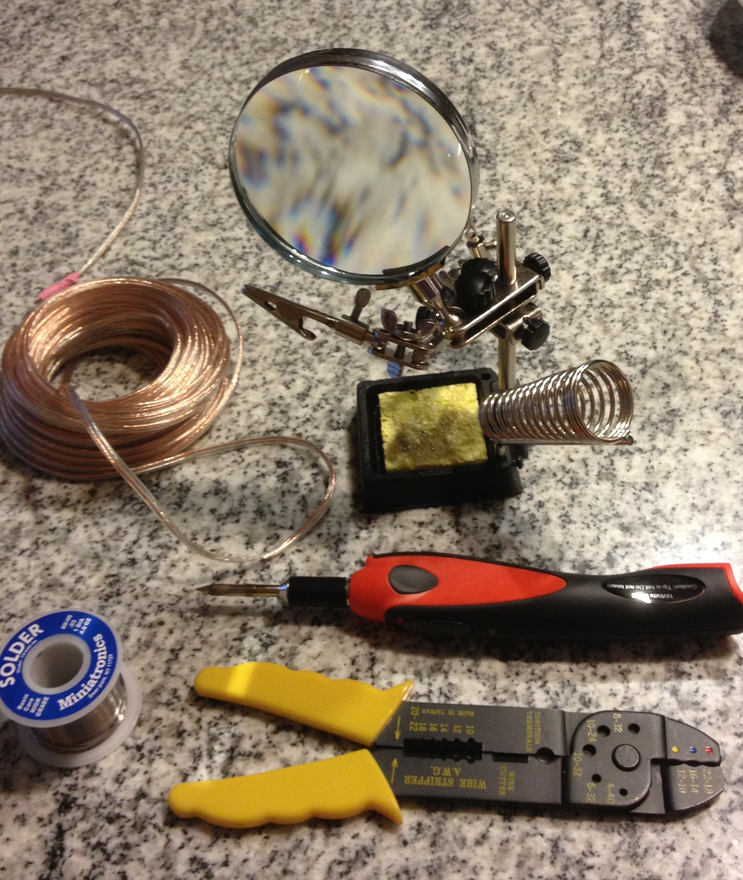 Some of the tools you will need