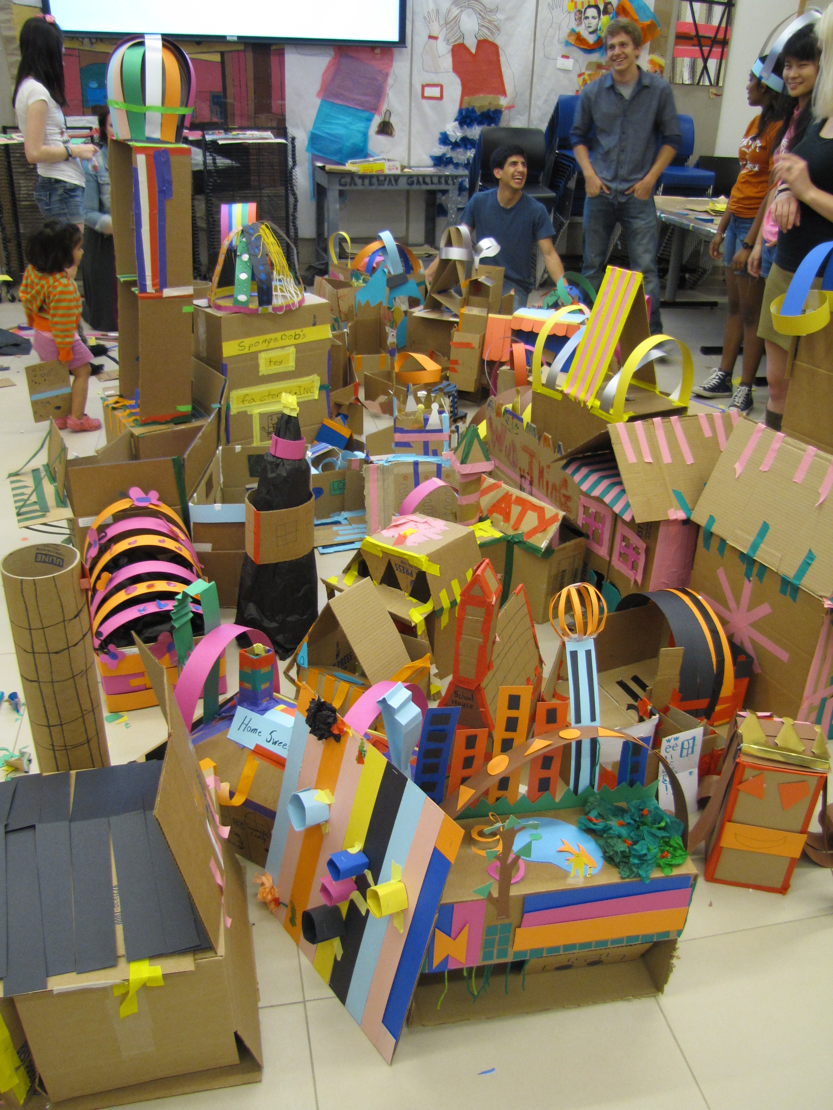 Life size recreation of our city! 