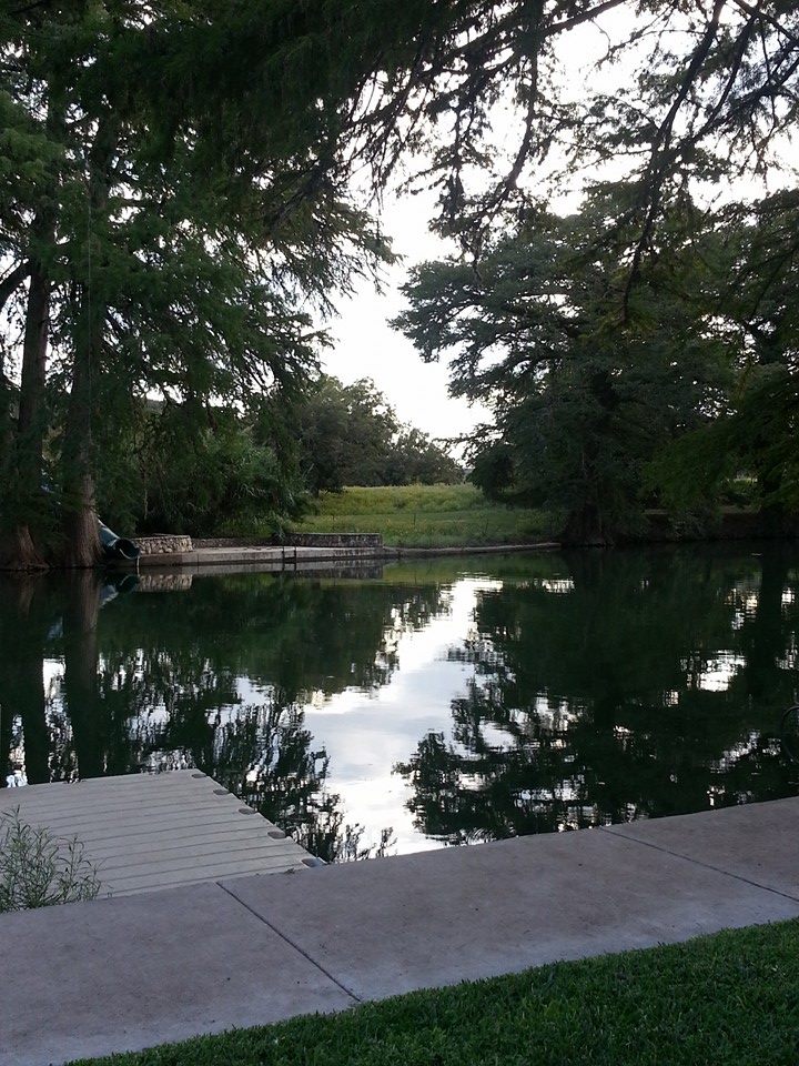 The Guadalupe River runs through Camp Waldemar.