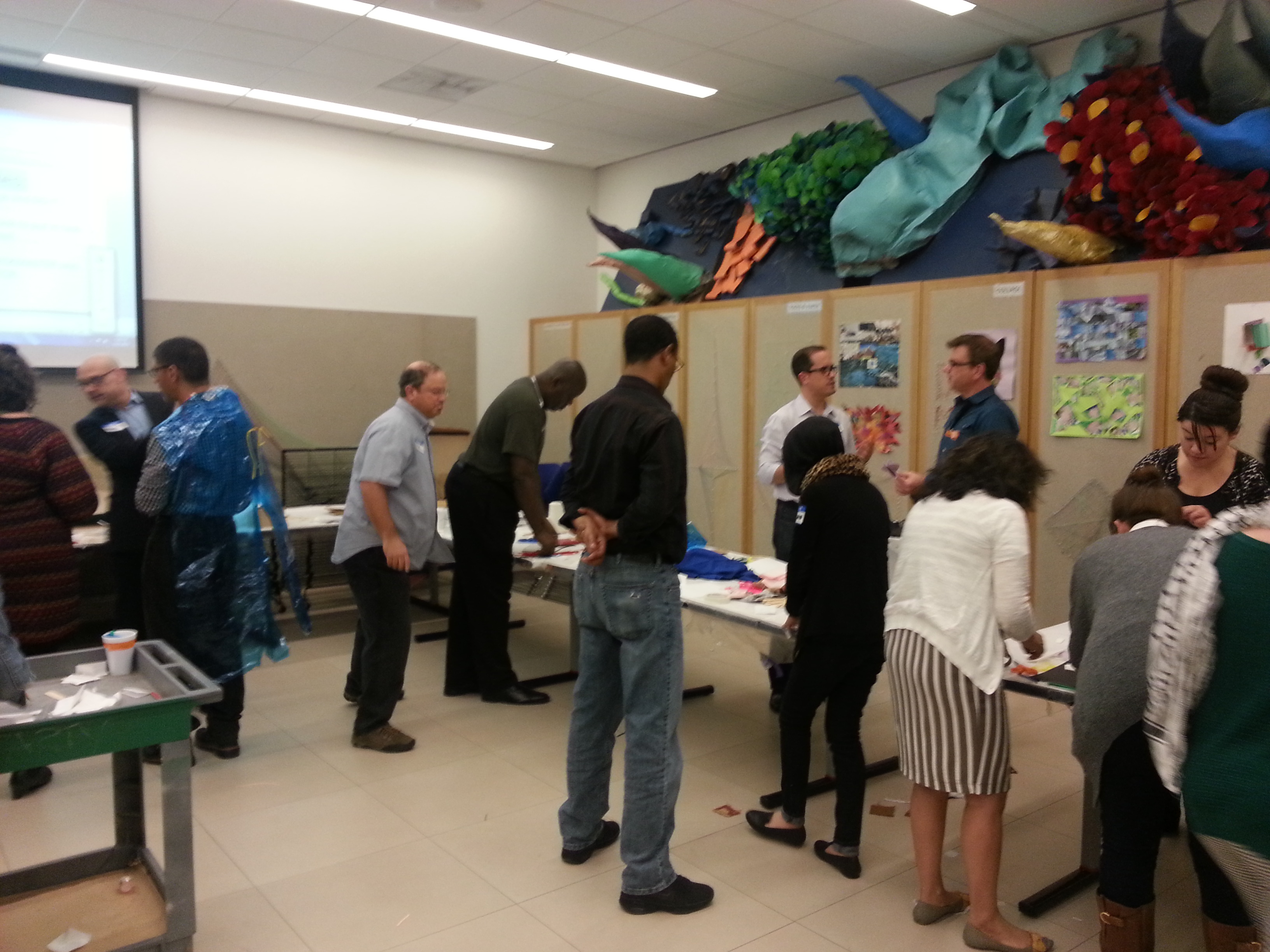 Look at our active studio