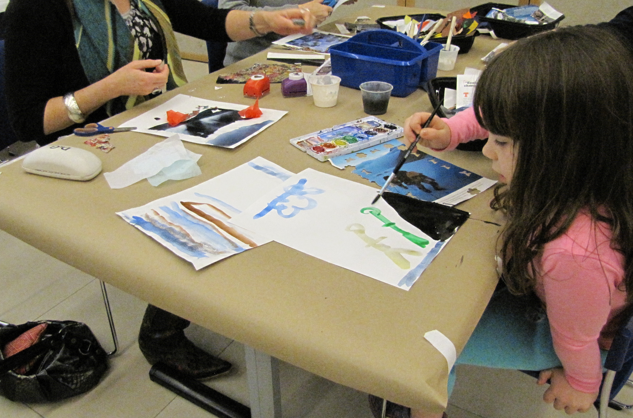 Craft Caddies at work! 