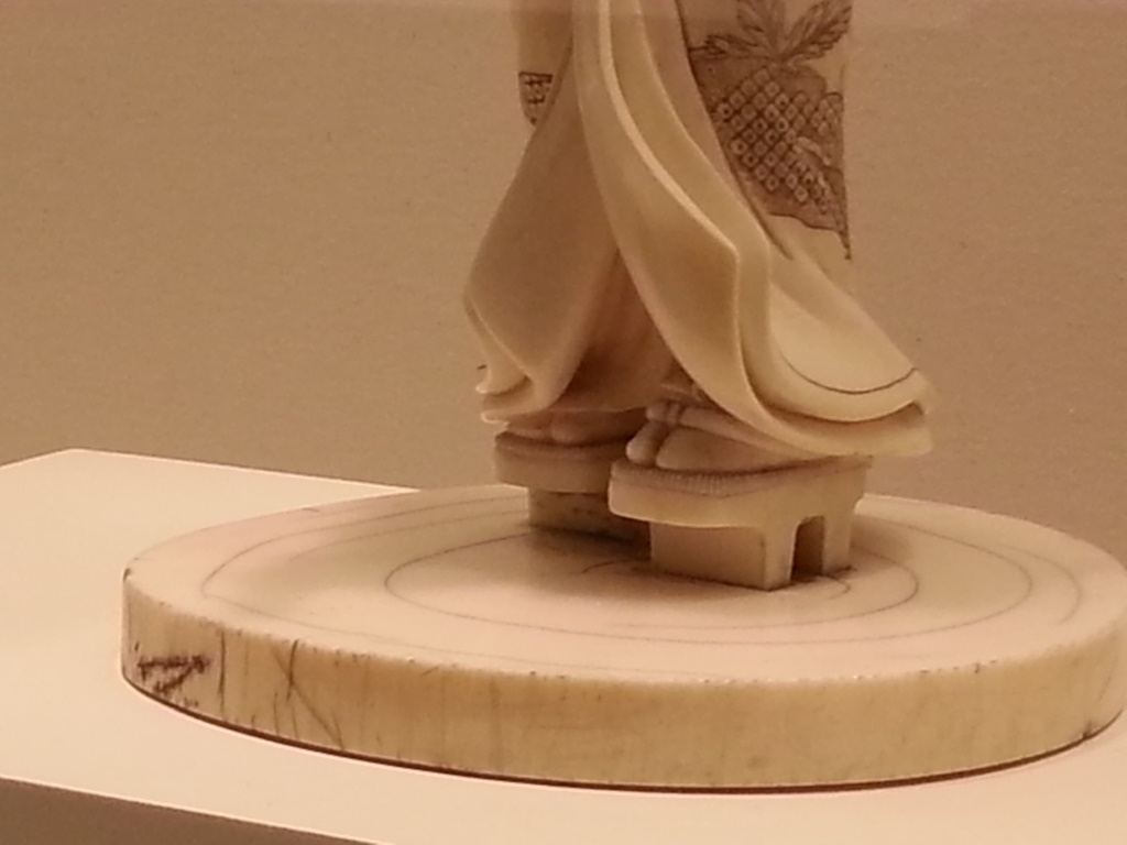 Japanese figure detail