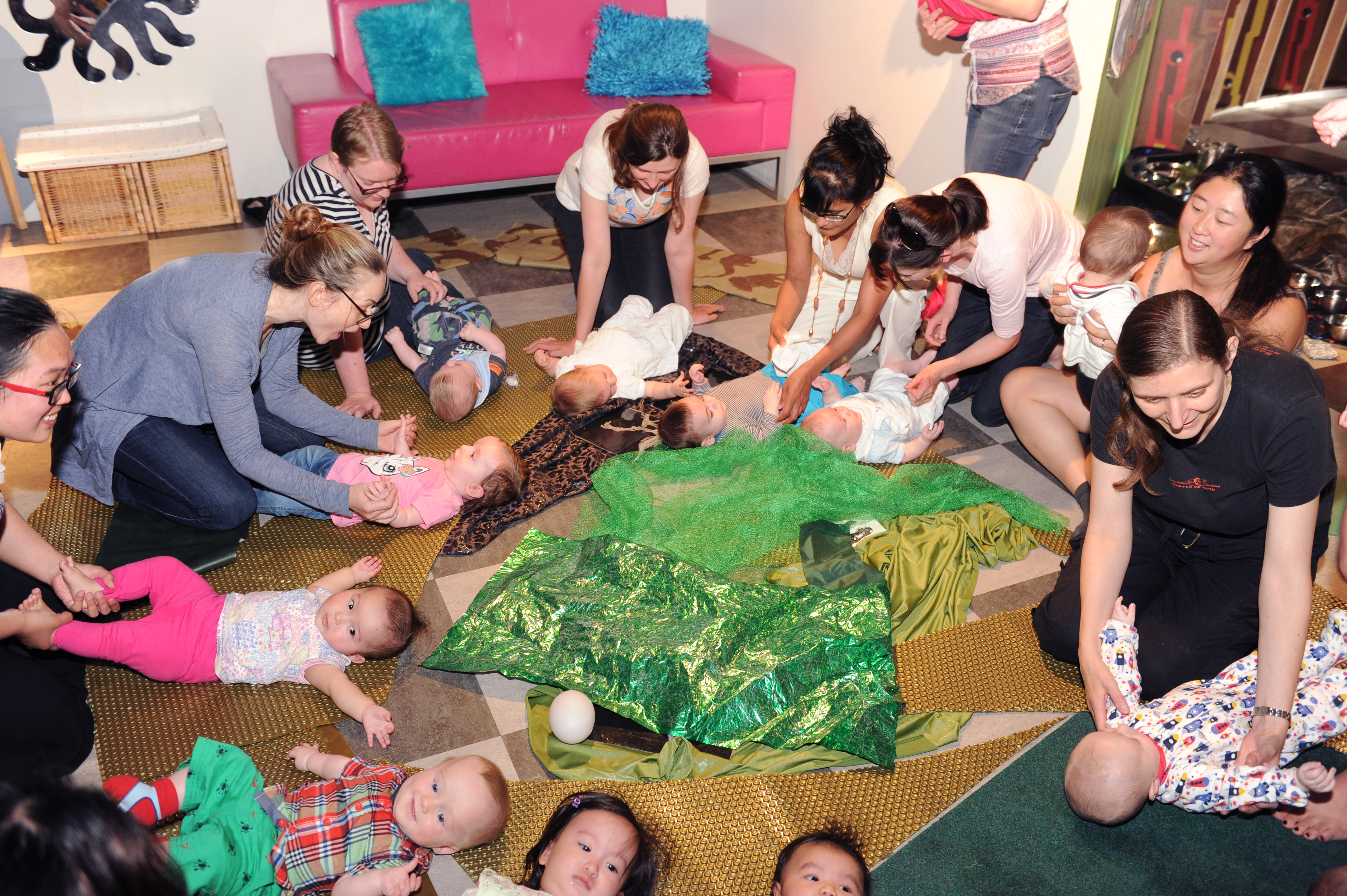 Baby Explorers at the Manchester Museum, used with permission