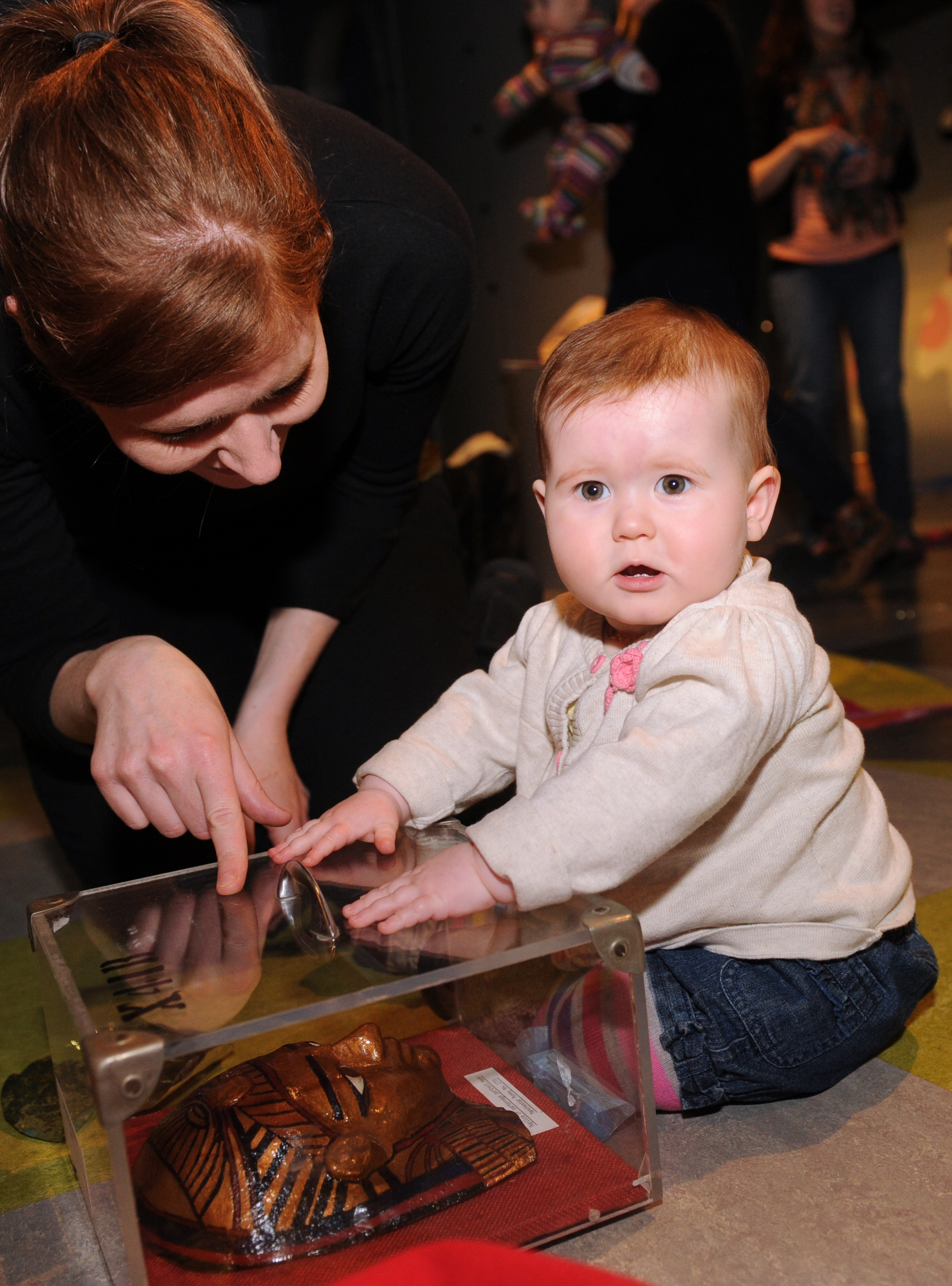 Baby Explorers at the Manchester Museum, used with permission
