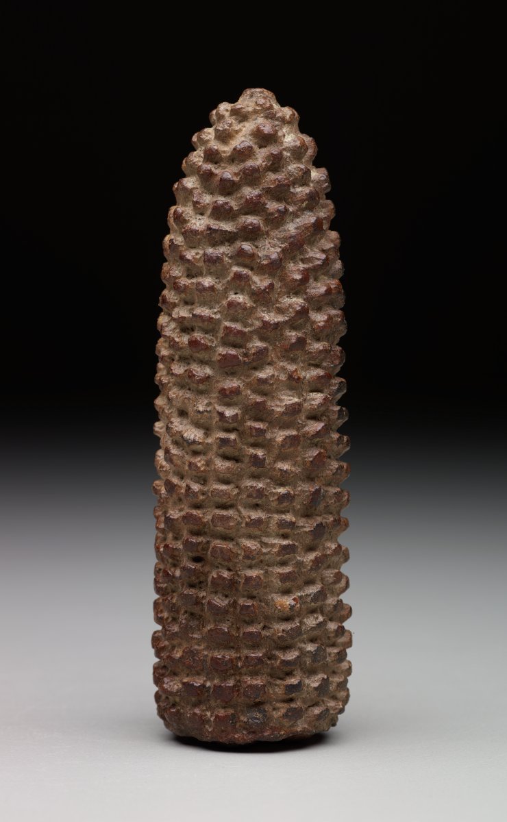 Corn Cob Effigy, Pre-Columbian, 900-1500 A.D.?, ceramic, Dallas Museum of Art, gift of Mrs. Nancy G. Sayles, 1987.377
