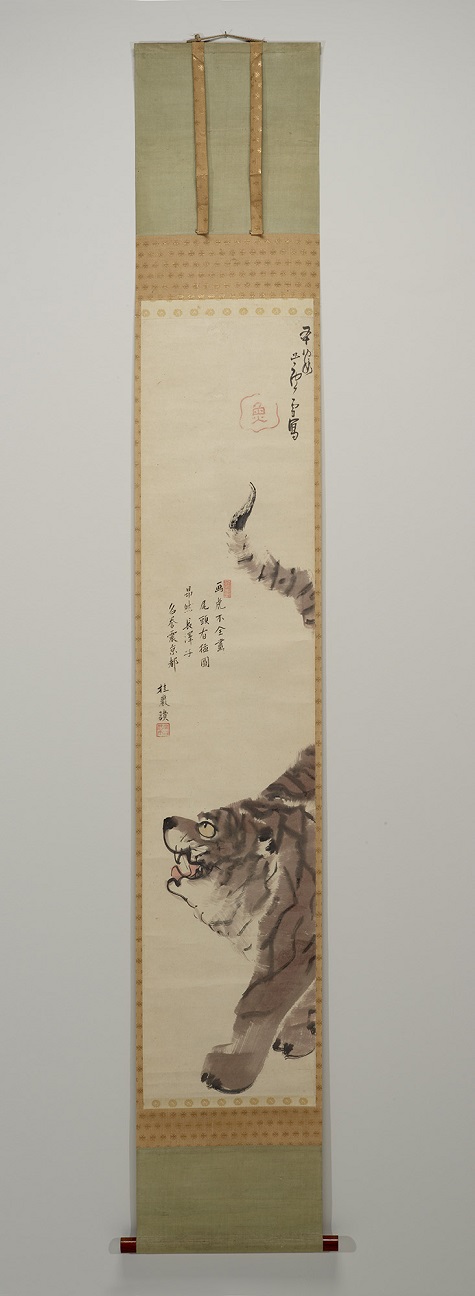 Nagasawa Rosetsu, Tiger, after 1792, Dallas Museum of Art, General Acquisitions Fund, Image courtesy Dallas Museum of Art, 1972.13